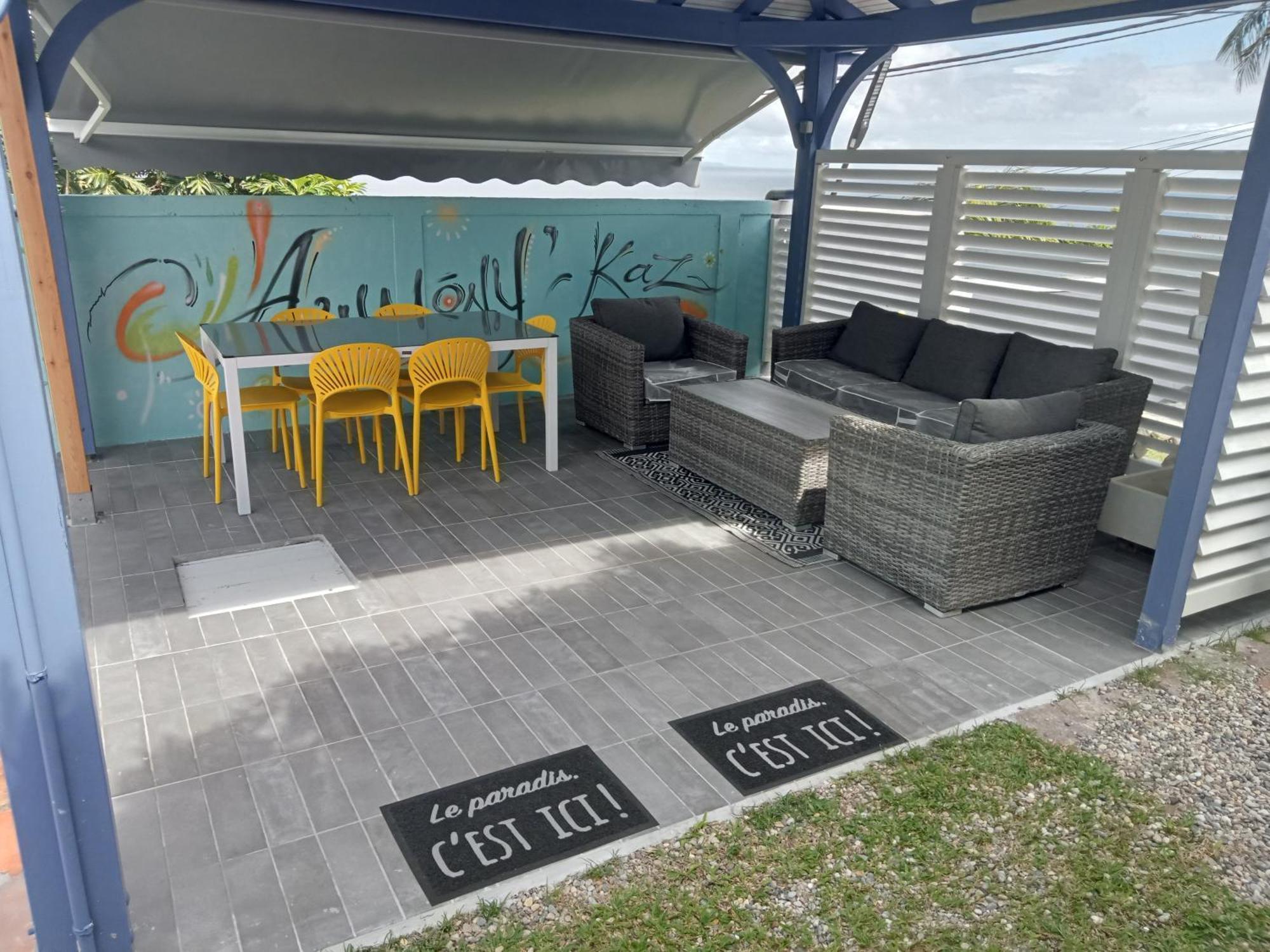 Awmony'Kaz, Gite A Trois-Rivieres Guadeloupe Exteriör bild
