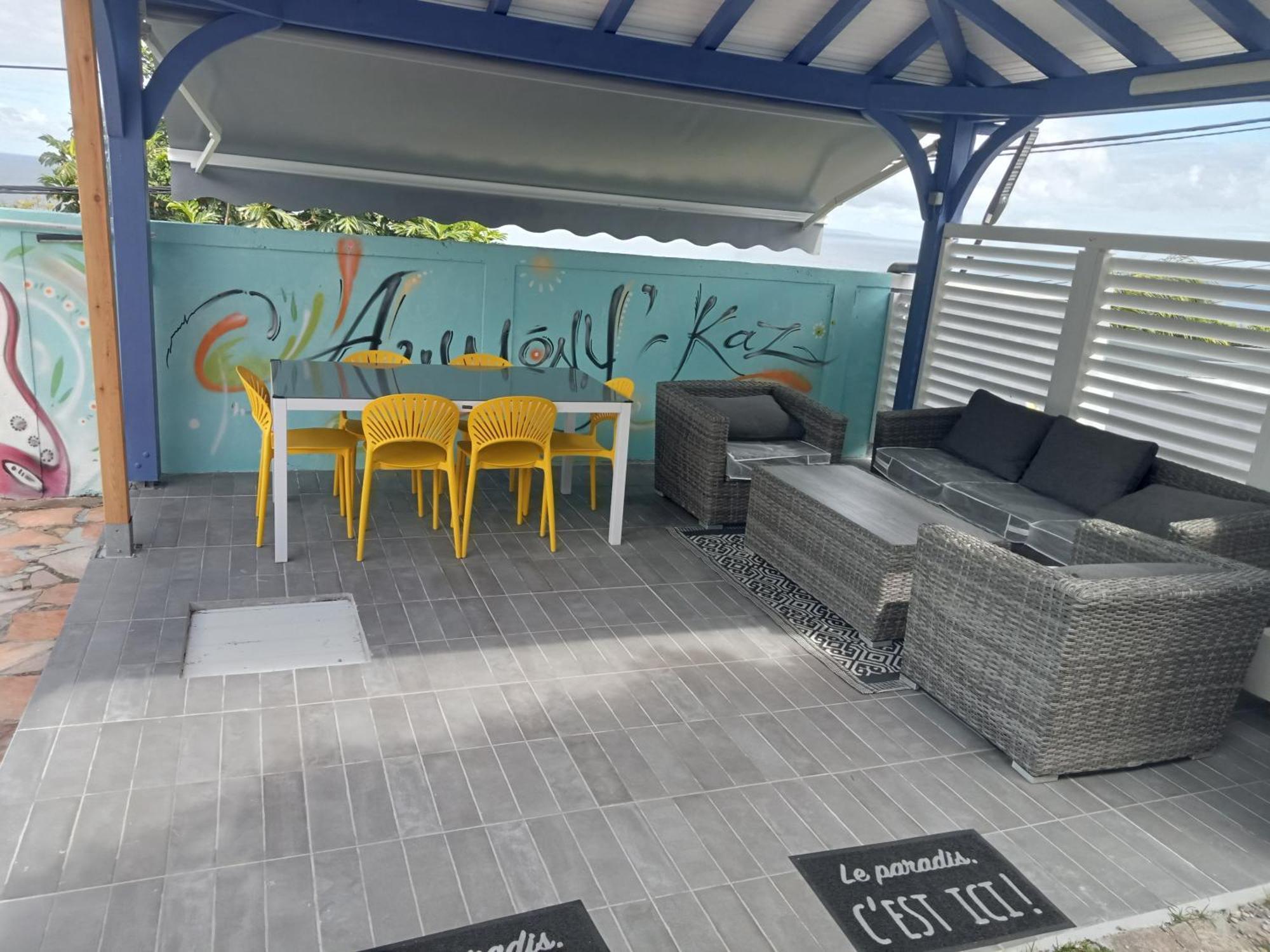 Awmony'Kaz, Gite A Trois-Rivieres Guadeloupe Exteriör bild